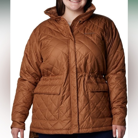 Columbia Women's Copper Crest Novelty Jacket 1X - Picture 1 of 13